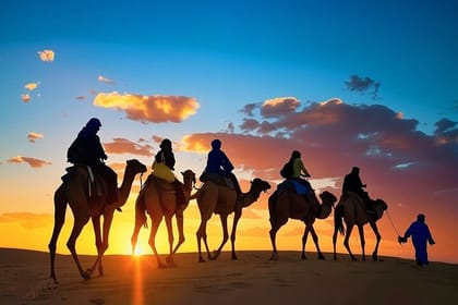 Marrakech: Quad, Camel Ride & Dinner Fire Show in Agafay Desert