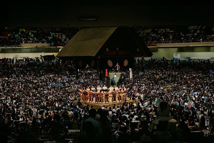 Sumo Tournament Experience in Tokyo