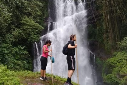 Bali Waterfall Trekking Tour at Pucak Manik Waterfall