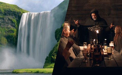 Private South Coast Adventure and Viking Stories Tour in Reykjavík