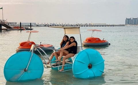Water Biking Adventure at The Palm, Dubai