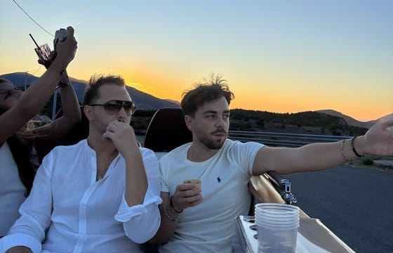 Palermo: Private Night Tour in CruiserCar