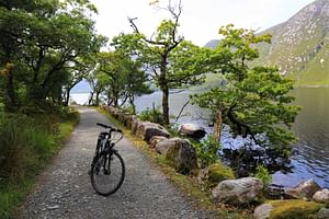 Cycling in Glenveagh National Park. Donegal. Self guided. Half day.