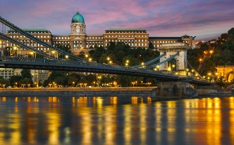 Photography Session at Chain Bridge in Budapest