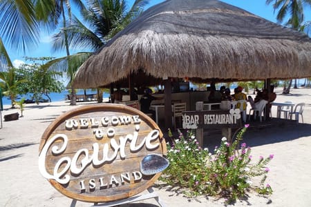 Puerto Princesa shore excursion to Luli, starfish, cowrie island