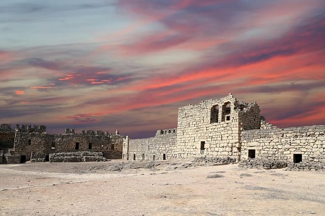 Private Tour Desert Castles Eastern Jordan with Shaumari Wildlife & Azraq Wetland photo 6