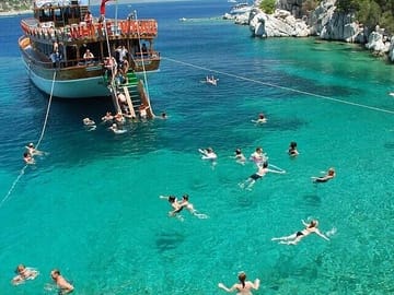 Suluada Boat Tour from Kemer with Lunch and Scenic Views