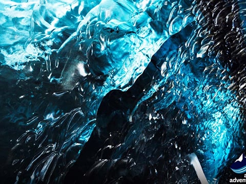 Ice Cave during Iceland itinerary for 5 days