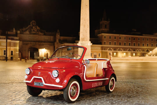 Tour in 500 Dolce Vita: Roma di Notte