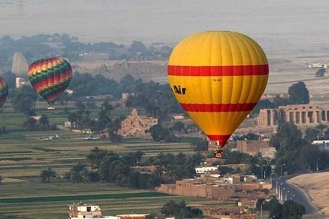 Luxor 1 day from Hurghada with Hot Air balloon