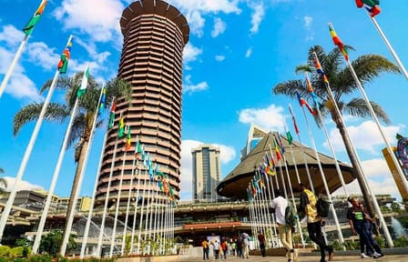 Nairobi Museum, Kicc Tower, Kobe and Giraffe Center Day Tour