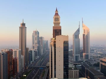Dubai panoramic view