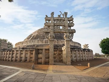 Sanchi Stupas and Udaygiri Caves Tour from Bhopal