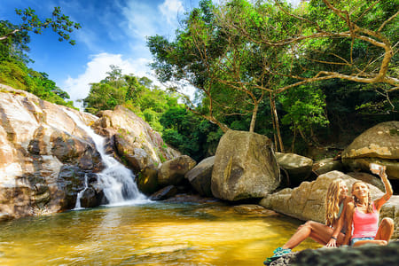 Hiking the Hin Lad Waterfall Trail