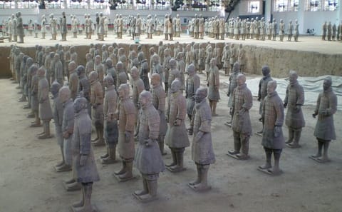 Xi'an day tour of Terra-Cotta Army, City Wall, and Mosque