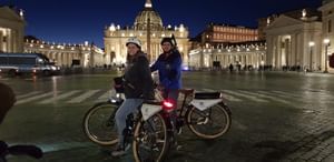 Rome by Night e-bike Tour - (Pizza option)