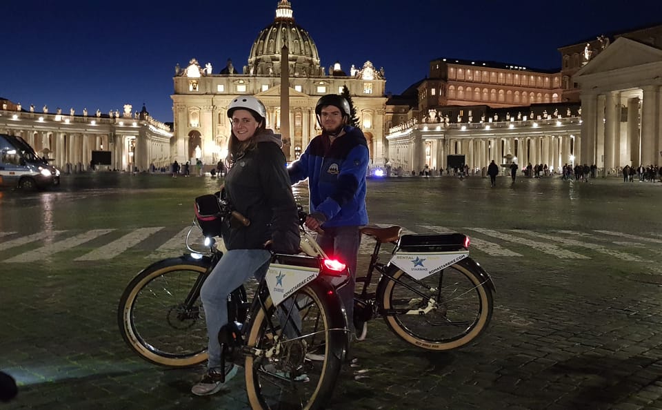 Rome Night Bike Tour: Explore the Pantheon and More