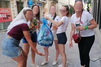 Challenges between girlfriends future bride in Nimes