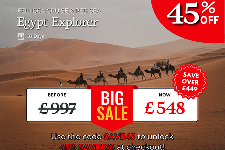 Egypt Explorer: Nile Felucca Cruise & Red Sea Relaxation Adventure