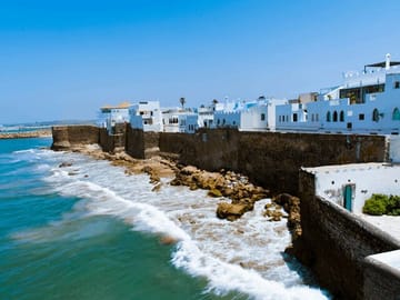 Asilah Coastal Tour and Scenic Sightseeing in Tangier