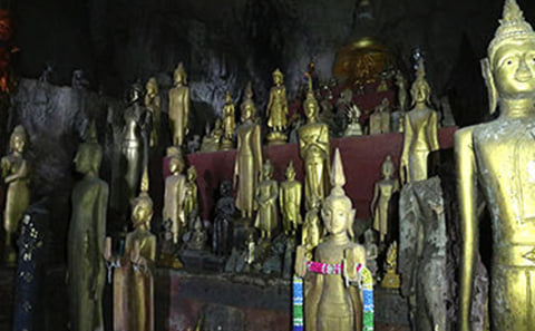 Pak Ou Caves and Kuang Si Fall Day Tour