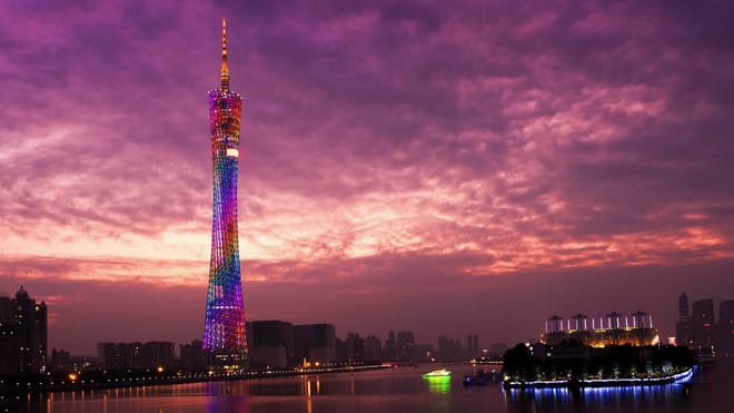 Buffet Dinner at Canton Tower Revolving Restaurant with Pearl River Night Cruise 6