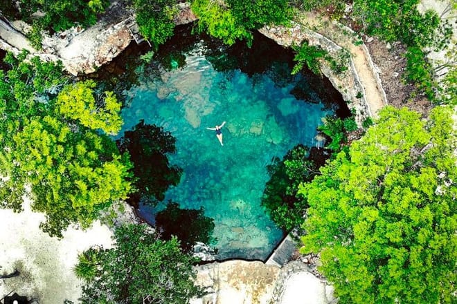 4 Cenotes Discovery Experience: Cave & Open Cenotes, Jungle Paths and Crystal Pools