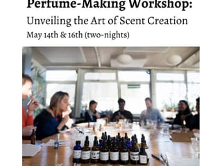 The Art of Natural Icelandic Perfumery Fragrance: Creation Workshop, photo 12
