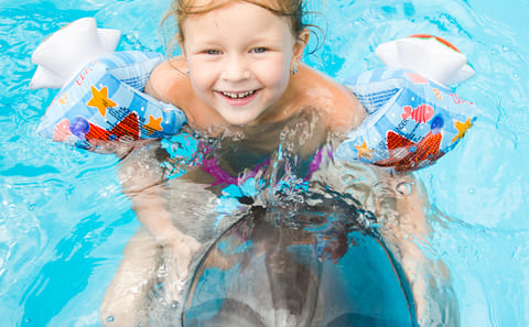 Premium Dolphin Photo Session in Pool Interaction & Transfer – Hurghada