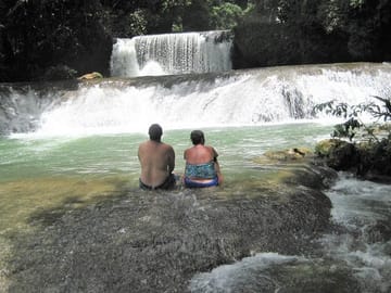 A Romantic Moment at YS Falls