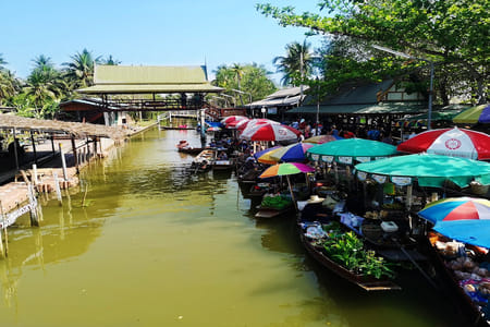 Sights in Samut Songkhram & Kanchanaburi provinces