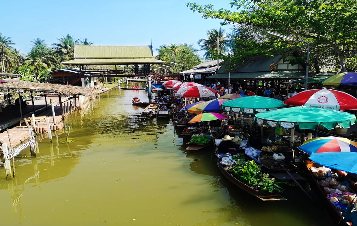 Sights in Samut Songkhram & Kanchanaburi provinces