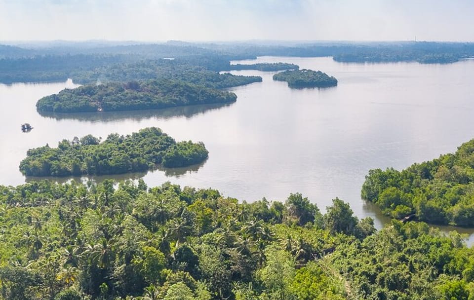 Boat safari & Hikkaduwa coral reef visit including Galle city from Udawalawa