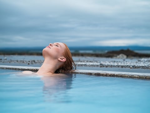 Godafoss Waterfall & Earth Lagoon (Myvatn Nature Baths) Tour with Admission