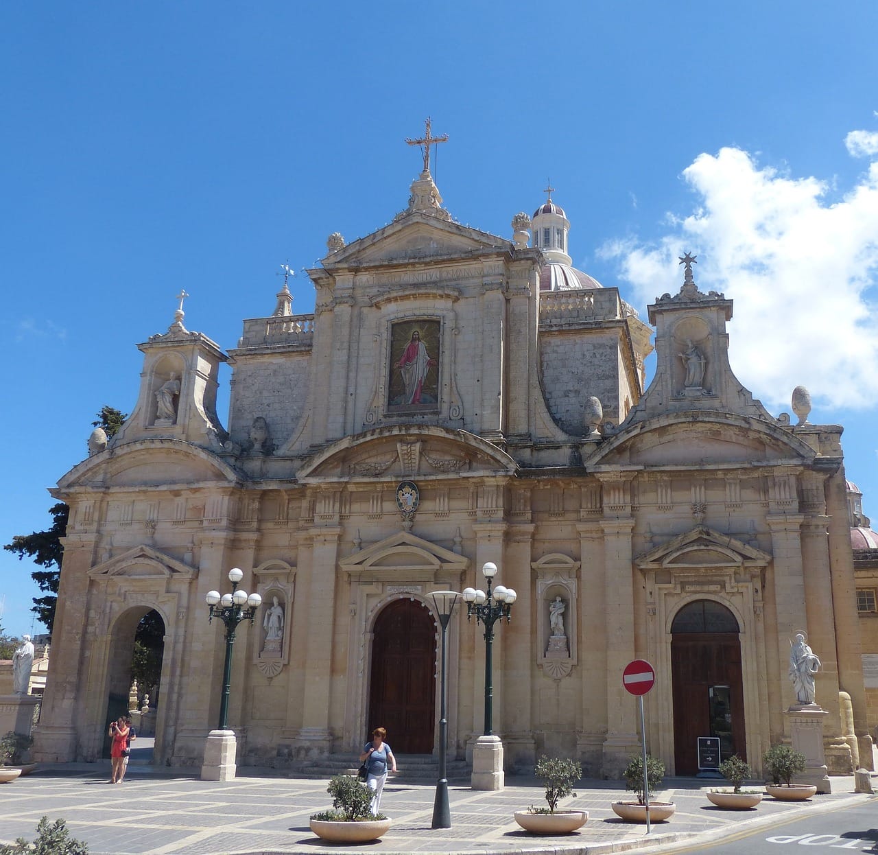 St. Paul's church in Rabat, Malta