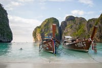 Ample leisure time on James Bond Island means you can go cave exploring, lay out on the beach, or pick up a souvenir from a local stall