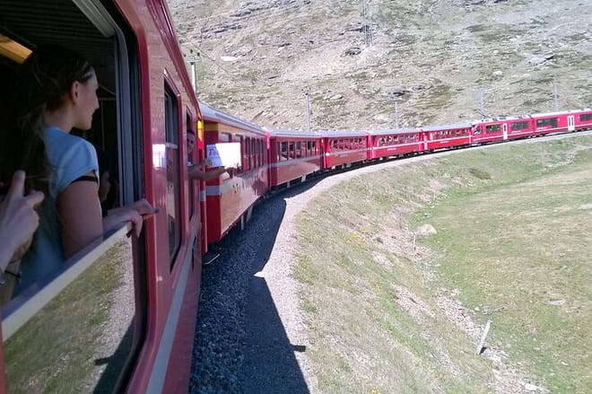 Bernina Train Tour, Swiss Alps & St Moritz From Milan 3