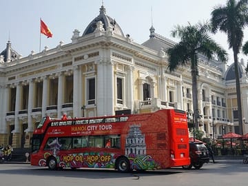 Half-Day Hop On Hop Off Bus Tour of Hanoi's Highlights