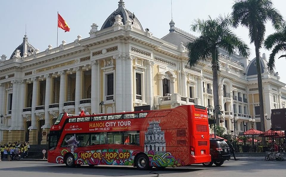 Half-Day Hop On Hop Off Bus Tour of Hanoi's Highlights