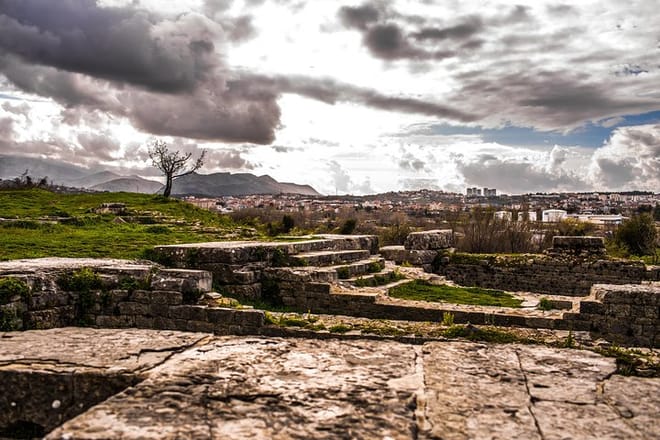 The ruins at Salona