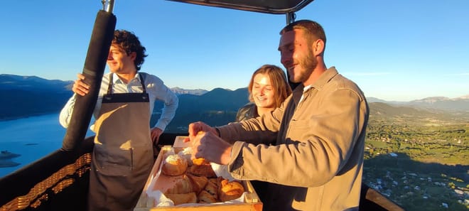 Iceland from the Sky – Limited Summer Shared Hot Balloon Experience with Champagne