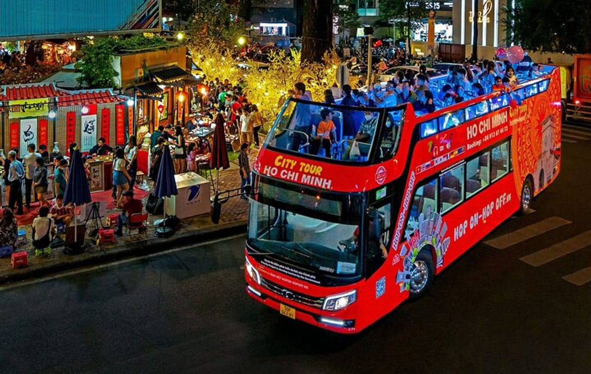 Night Bus Tour in Ho Chi Minh City