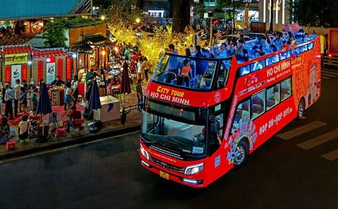 Night Bus Tour of Ho Chi Minh City's Vibrant Nightlife