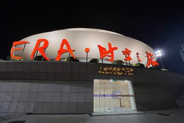 Acrobatics Show at Shanghai Circus World ERA Theatre