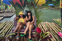 Private Bamboo Rafting with Foot Massage and Souvenirs Shopping 5