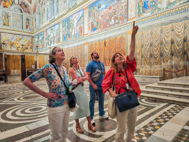 Semi-Private Rome Combo: Vatican, Sistine Chapel, Colosseum & Walking Tour