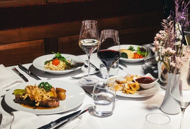 3-course menu