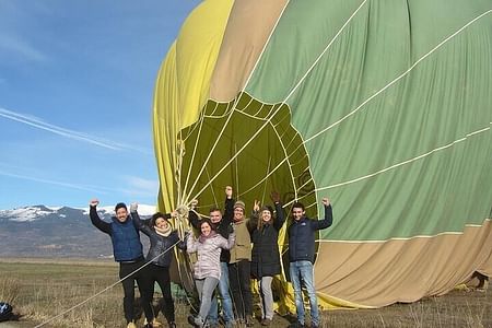 Hot Air Balloon Ride Over Atlas Mountains with Berber Breakfast