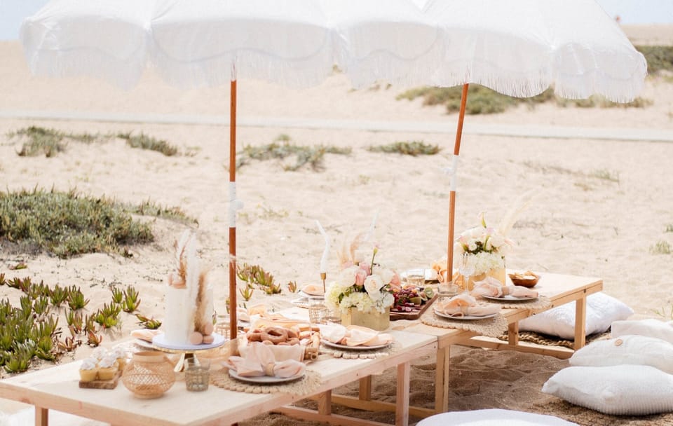 Private Gourmet Picnic on the Beach in Philipsburg, Sint Maarten