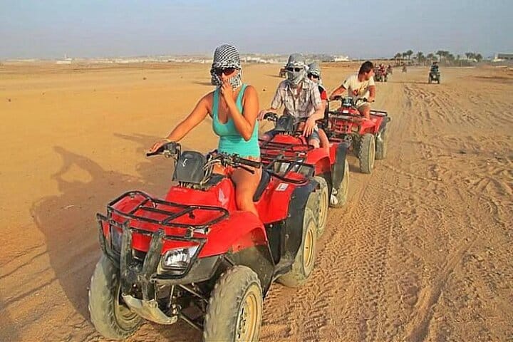 3-Hour ATV Quad Safari with Camel Ride – Hurghada